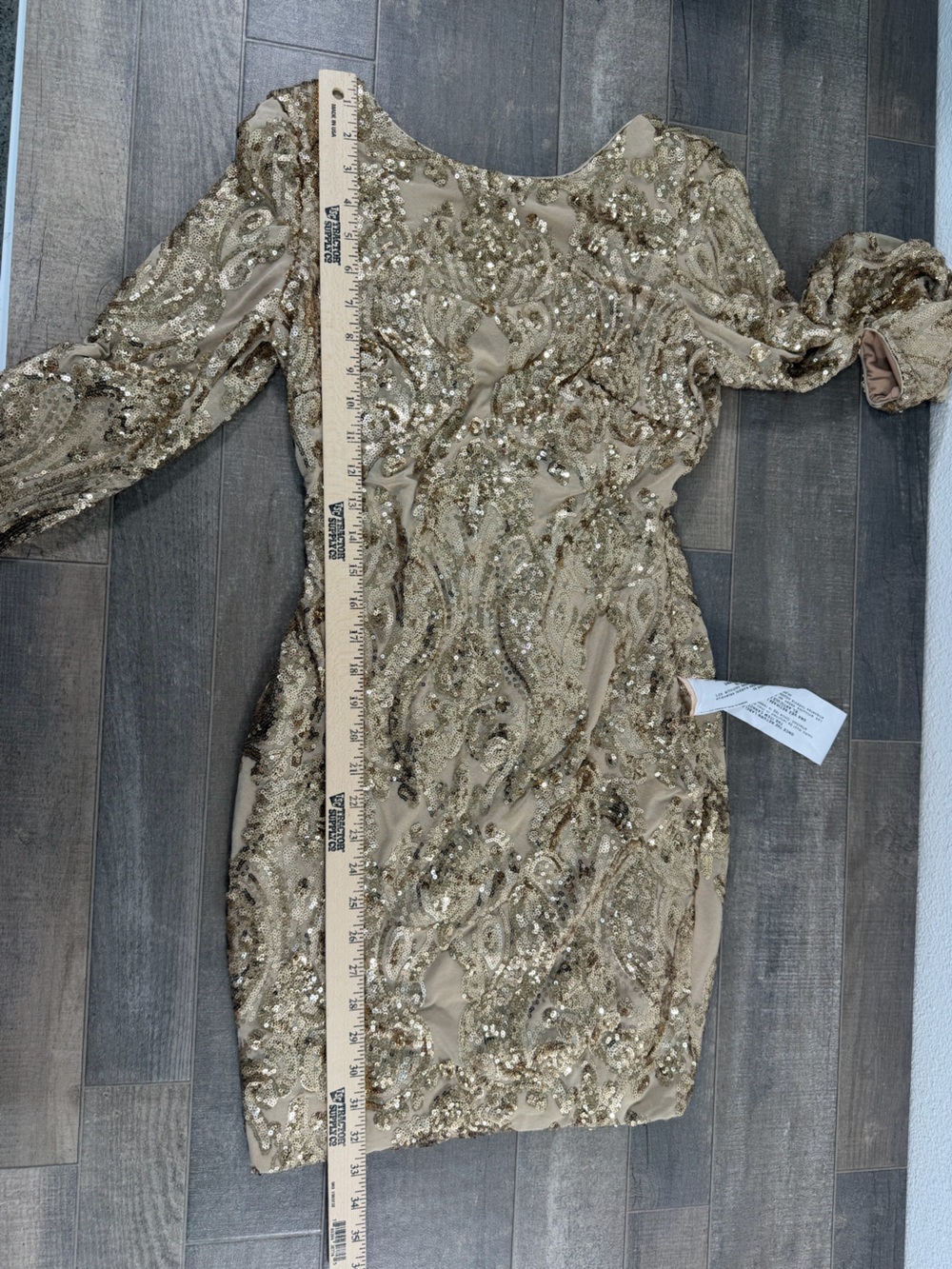 NEW Dress the Population Lola Hold Sequin Mini Dress - Picture 7 of 12